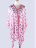 Reversible Pearl Chiffon Top with Floral Print